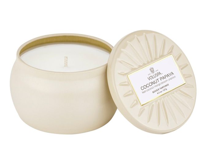 Hovedbilde COCONUT PAPAYA MINI TIN CANDLE