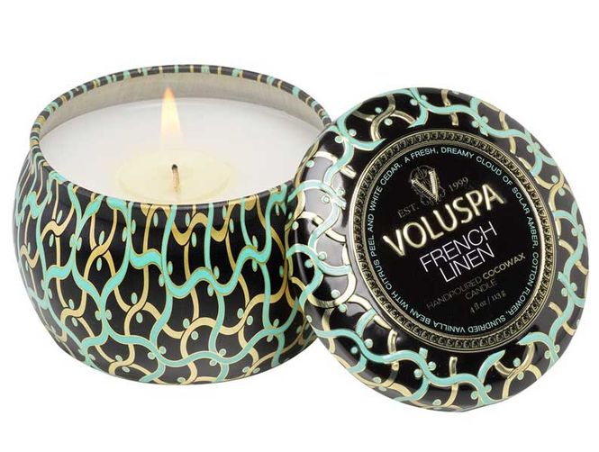 Hovedbilde FRENCH LINEN MINI TIN CANDLE