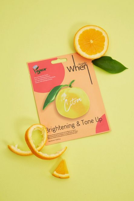 Hovedbilde Simply When® Vegan Citron Brightening & Tone Up Mask
