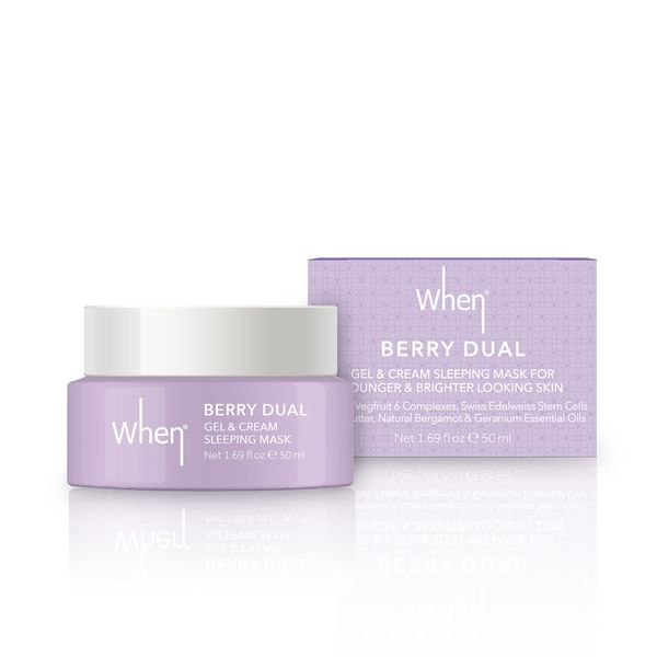 Berry Dual Gel & Cream Anti-Aging Sleeping Mask