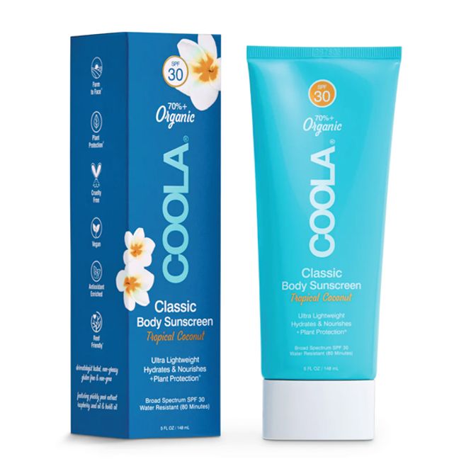 Hovedbilde Classic Body Organic Sunscreen Lotion SPF 30 - Tropical Coconut