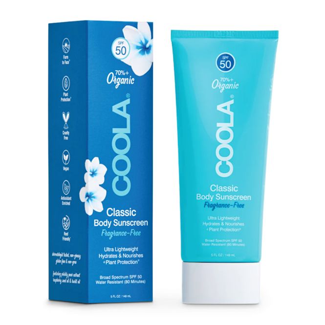 Hovedbilde Classic Body Organic Sunscreen Lotion SPF 50 - Fragrance Free