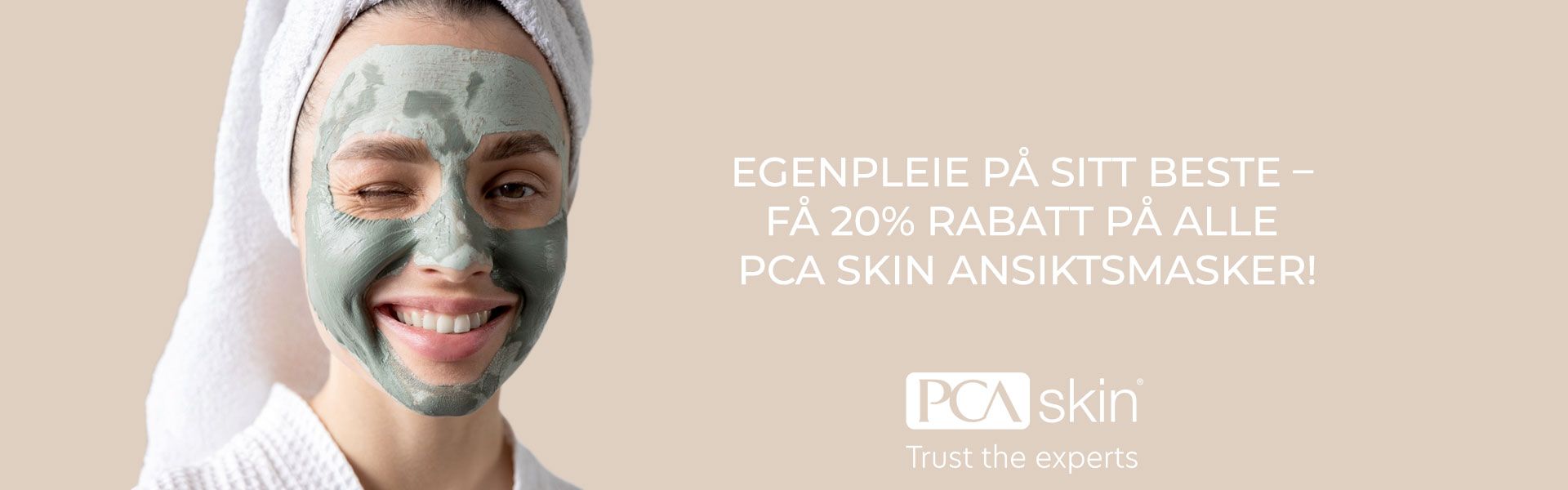 PCA SKIN, tilbud, salg , ansiktsmasker